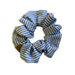 Elásticos de Cabelo Listras Azul - Pajé Snoods
