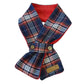 Golas Cachecol Xadrez Azul c/ Vermelho / S - Pajé Snoods